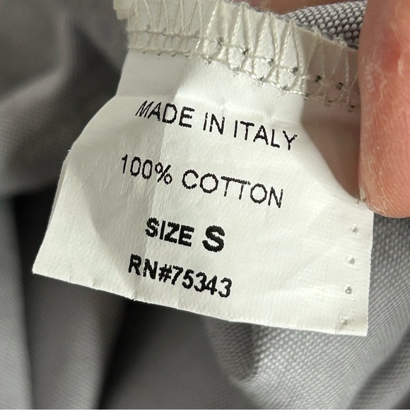 Chepè Blue Ruffle Sleeve 100% Cotton Top - Picture 13 of 16